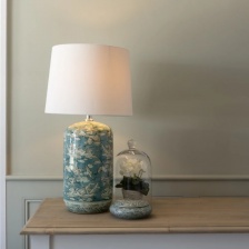 Flying Birds Ceramic Lamp by Grand Illusions